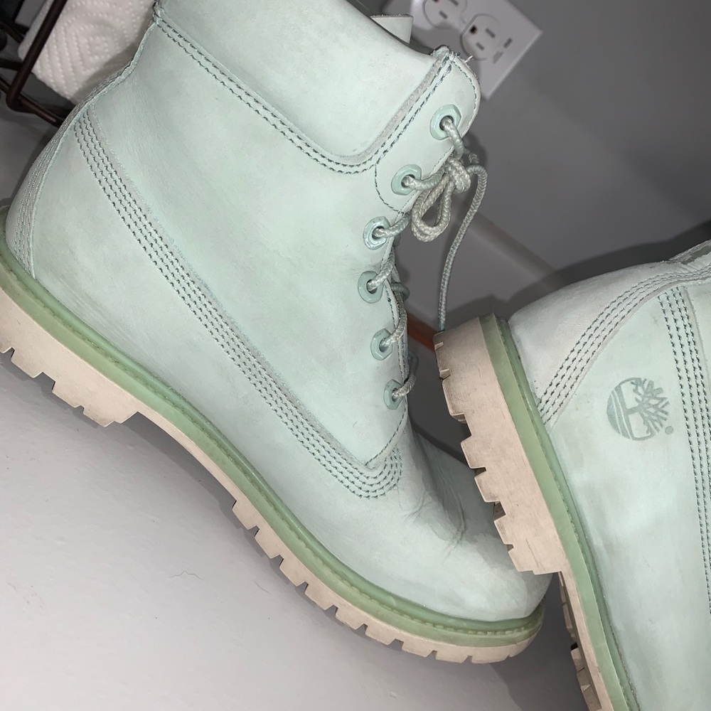 Seafoam Timberlands